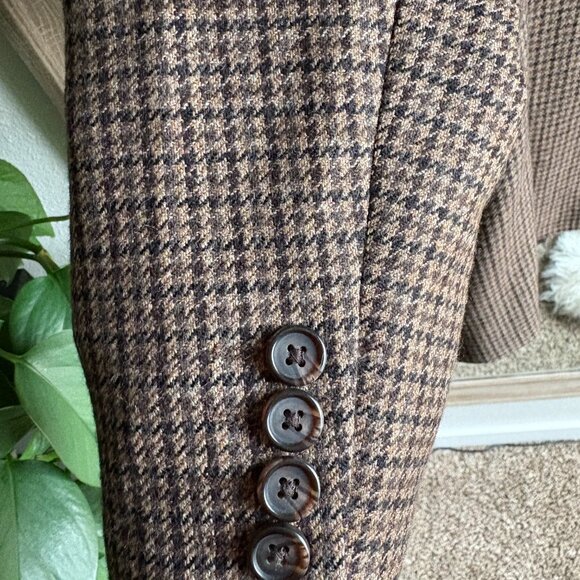 Ralph Lauren Dillards 42R Wool Cashmere Houndstooth Sports Coat Jacket Blazer - Picture 9 of 12